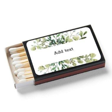 Make Your  Memorable Mixed Color Matchboxes