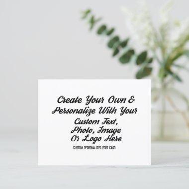 Make Your Own Custom Personalized Save The Date PostInvitations