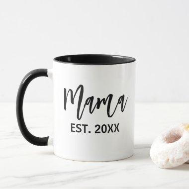 Mama Established Modern Coffee Mug