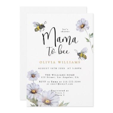 Mama to Bee Daisies Wildflower Baby Shower
