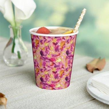 Manet Hue Pink Paper Cup