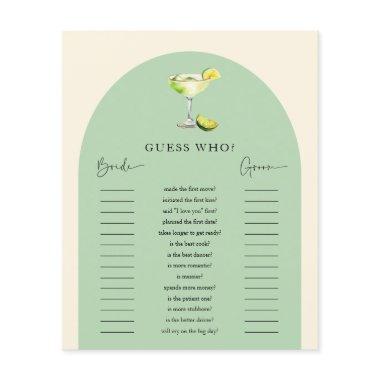 Margs and Matrimony  Guess Who Game