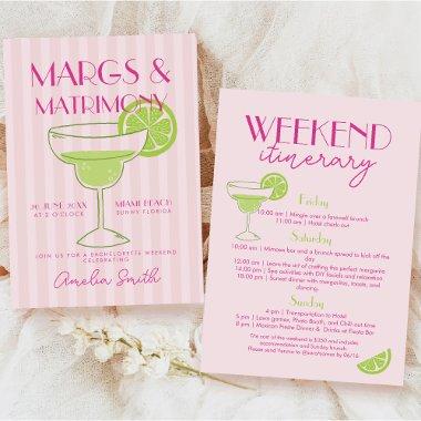 Margs and Matrimony Cocktail Bachelorette Weekend