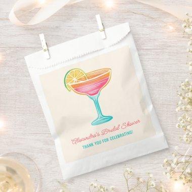Margs and Matrimony Retro Cocktail  Favor Bag