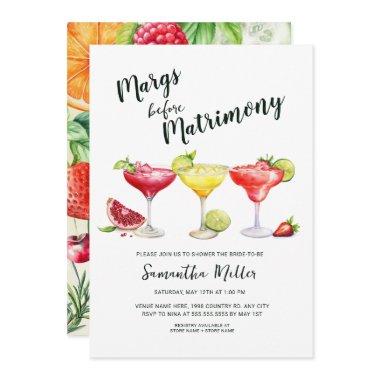 Margs before Matrimony