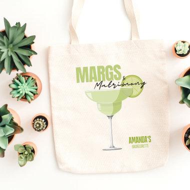 Margs & Matrimony Bachelorette Favors Tote Bag