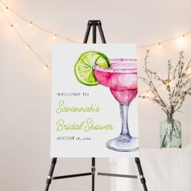 Margs & Matrimony Lime  Welcome Sign