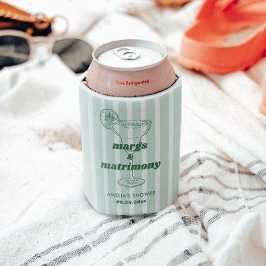 Margs & Matrimony Retro Bachelorette  Can Cooler