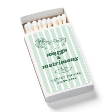 Margs & Matrimony Retro Bachelorette  Matchboxes