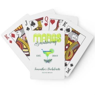 Margs Matrimony Tequila  Bachelorette Poker