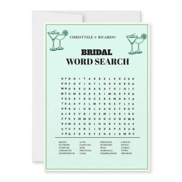 Margs & Matrimony Weding Word Search Game