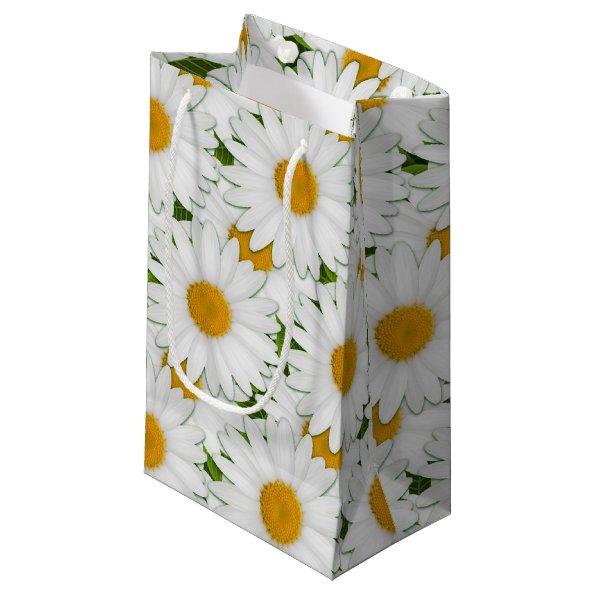 Marguerite Daisy Wrapping Paper Gift Bag