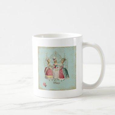 Marie Antoinette French Paris Ladies Coffee Mug