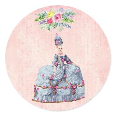 Marie Antoinette ~ Let Us Eat Cake Sticker