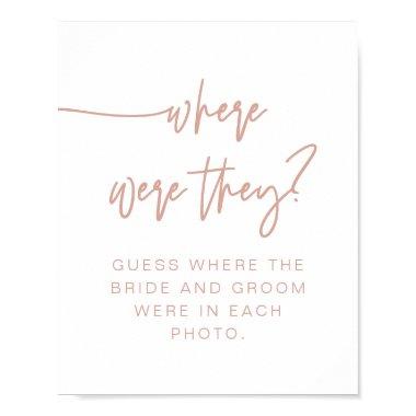 MARLO Boho Blush Pink Where Were They Sign