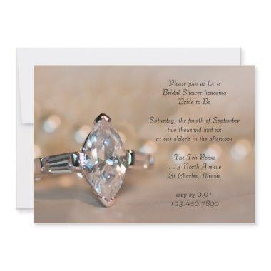 Marquise Diamond Engagement Ring