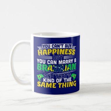 Marry a Brazilian - Brazil Happiness Coffee Mug