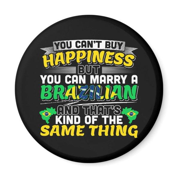 Marry a Brazilian - Brazil Happiness Magnet