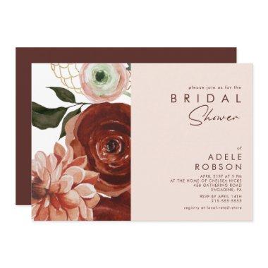 Marsala Autumn Floral | Blush