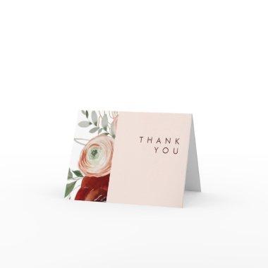 Marsala Autumn Floral | Blush Thank You