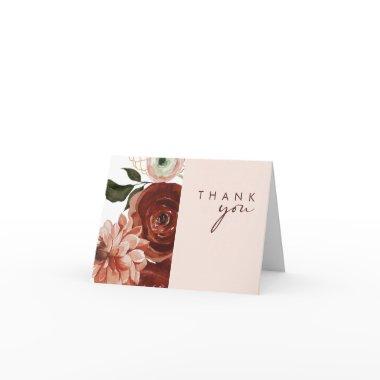 Marsala Autumn Floral | Blush Thank You