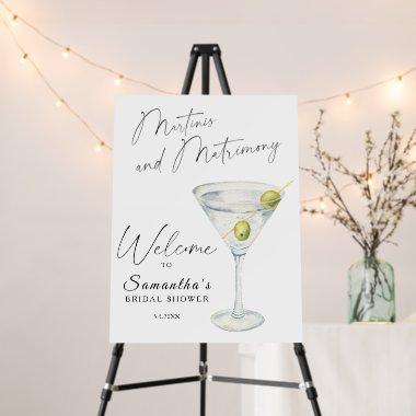 Martini  Welcome Foam Board