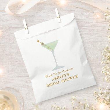 Martini Cocktail Wedding Favor  Favor Bag