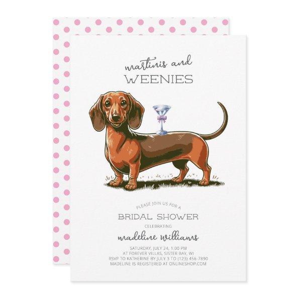 Martinis and Weenies Dachshund