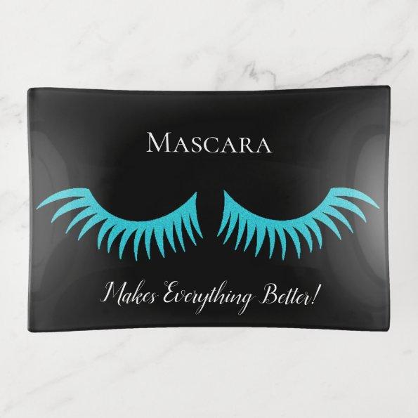 Mascara Makes It Better Bridal Party Trinket Tray