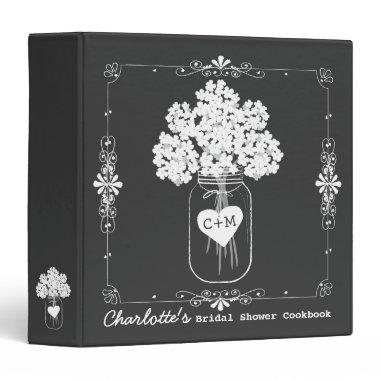 Mason Jar  Cookbook Recipe Binder