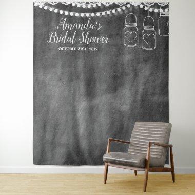 Mason Jar  Photo Booth Backdrop