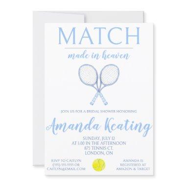 Match Made in Heaven, Tennis