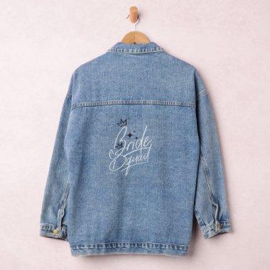 Matching Bridal Party Jean Jackets for a Picture-P