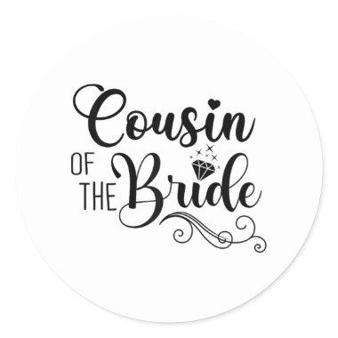Matching  Party Design Cousin Of The Classic Round Sticker