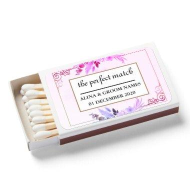 Matchstick Magic: Personalized Bridal Shower Matchboxes
