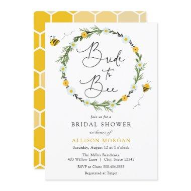 Meant to Bee Bridal Shower Invitations