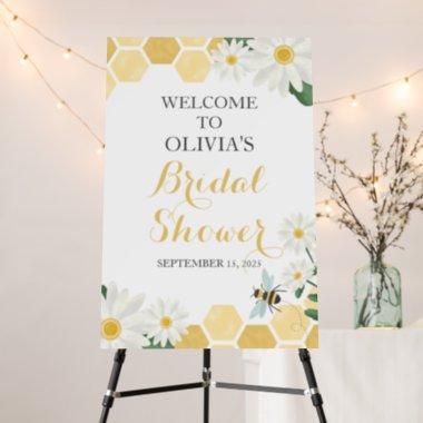 Meant to Bee Daisy Bridal Shower Welcome Sign