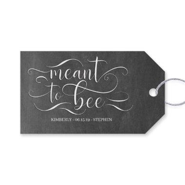 Meant To Bee Honey Chalkboard Gift Tags