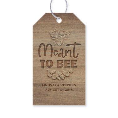 Meant To Bee - Rustic Honey Gift Tags