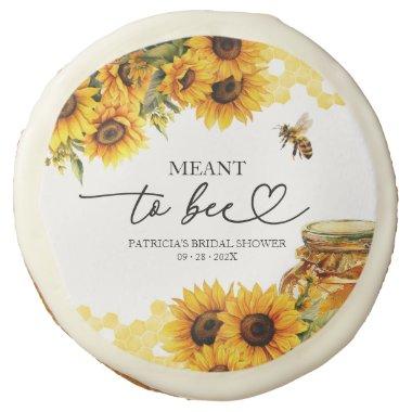 Meant To Bee Sunflower  Sugar Cookie