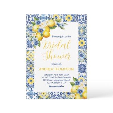 Mediterranean Italian Tile & Lemon