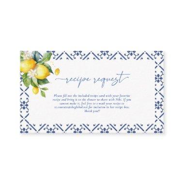 Mediterranean Lemon Recipe Request  Enclosure