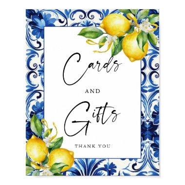 Mediterranean Lemons  and Gifts Poster