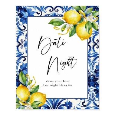 Mediterranean Lemons  Date Night Sign