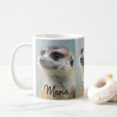 Meerkat Green Mug