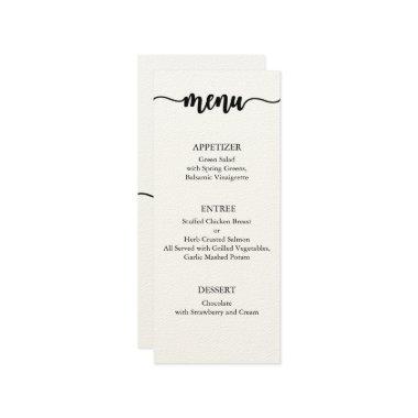 Menu , Wedding Menu, Dinner, Lunch