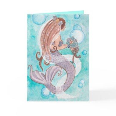 Mermaid Bridal Shower Invitations