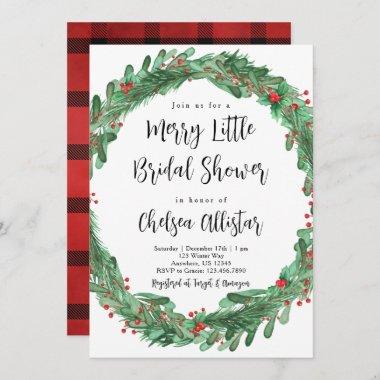 Merry Little Bridal Shower Invitations