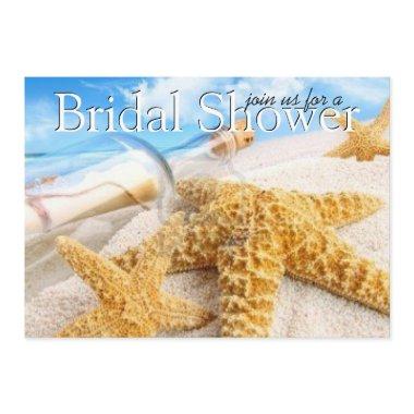 Message in a Bottle Bridal Shower Invitations