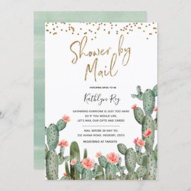 Mexican Cactus Shower by Mail Bridal Shower Invitations